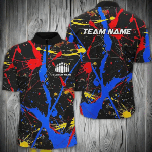 Personalized Colorful Bowling Shirts For Men And Women, Custom Name Bowling Team Jerseys IPHW6181