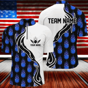 Custom Bowling Shirts For Men And Women, Personalized Bowling Team Jerseys Bowling Pattern IPHW4960