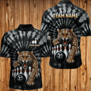 Personalized Bowling Shirt for Men Quarter Zip Shirt Bowling Team League Bowling Shirt Unisex QZT401
