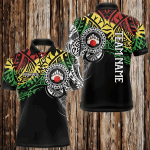 Personalized Tribal pattern Mens Bowling Shirts Custom Bowling outfit for men Team bowling jersey NQS9813