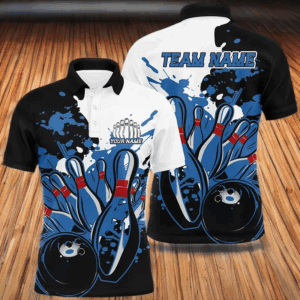 Personalized Multi-Color Bowling Team Jerseys, Bowling Tournament Shirts Bowling Apparel For Men And Women IPHW6565