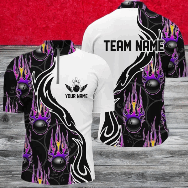 Custom Bowling Shirts For Men And Women, Personalized Bowling Team Jerseys IPHW4598