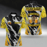 Darts And Beer That's Why I'm Here Custom Grunge Dart Shirt For Men, Drinking Darts Jerseys |Black TDM4234