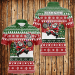 Funny Santa Christmas Pattern Custom Dart Shirts For Men, Christmas Dart Jerseys, Xmas Dart Gifts TDM3090