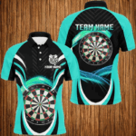 Personalized Multicolor Dartboard 3D Printed Darts Shirts Custom Team League Darts Jerseys Attire TDM1634