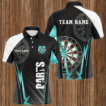 Personalized Multi-Color Darts Tournament Sport Shirts For Men, Darts Board Team Jerseys TDM1586
