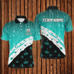 Personalized Multi-Color Darts Pattern Shirts For Men Custom Team League Darts Jerseys Attire TDM1559