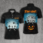 Funny Halloween Darts Shirts For Men Custom Halloween Shirts Gift For Darts Lover, Darts Apparel TDM2480